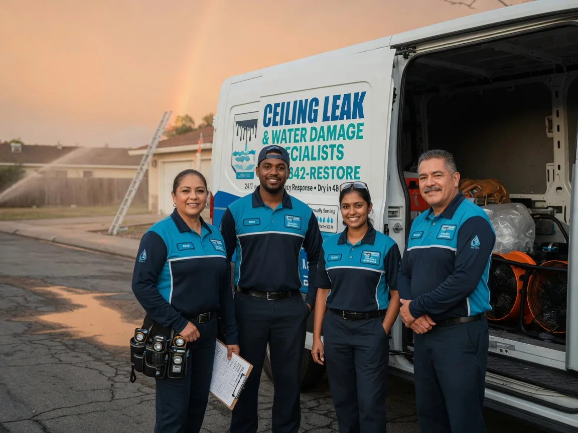 Ceiling Leak Cleanup company in Chenango Forks, NY